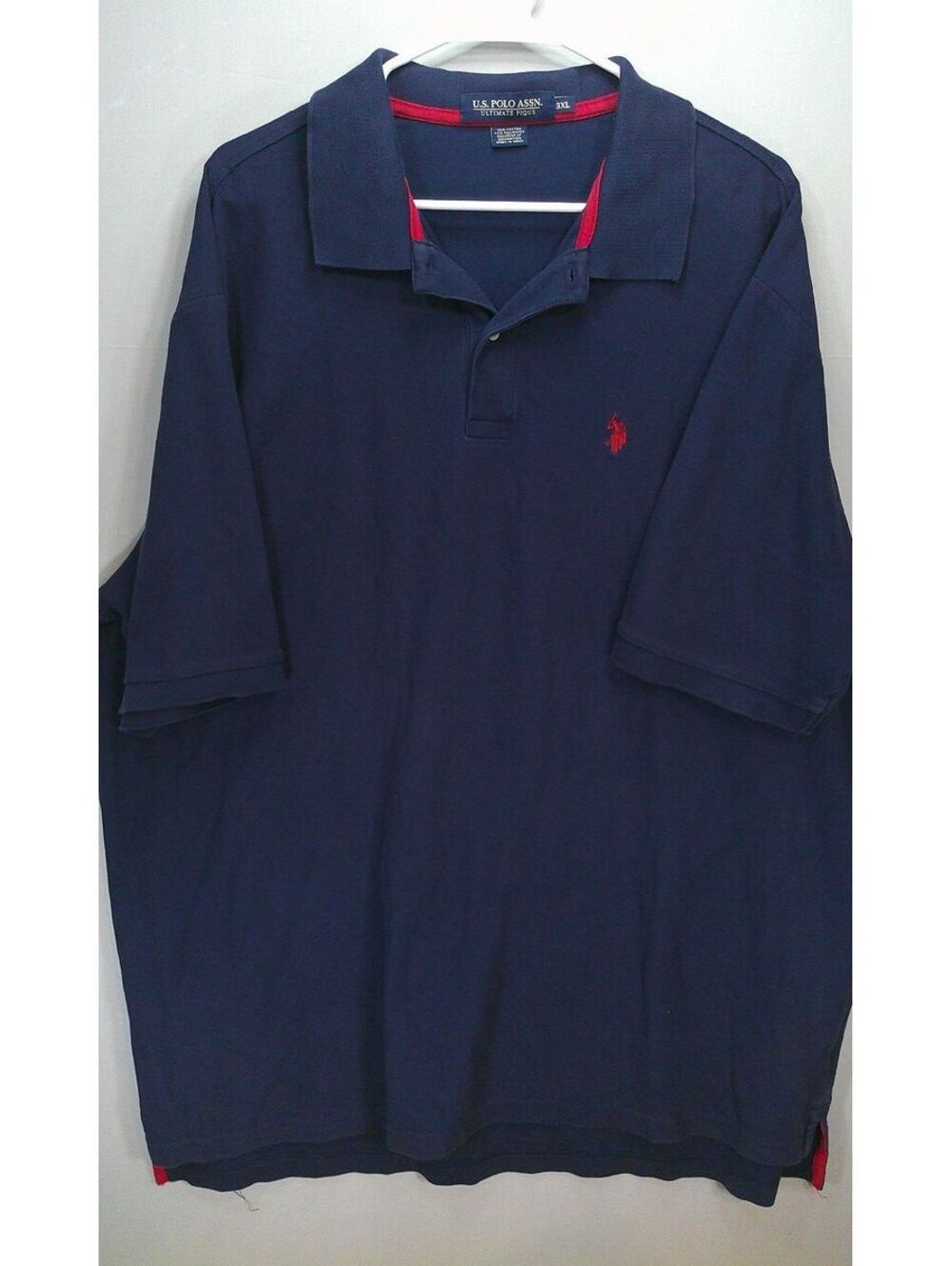 U.S. Polo Assn. Men's Navy Blue Polo Shirt, Size 3XL